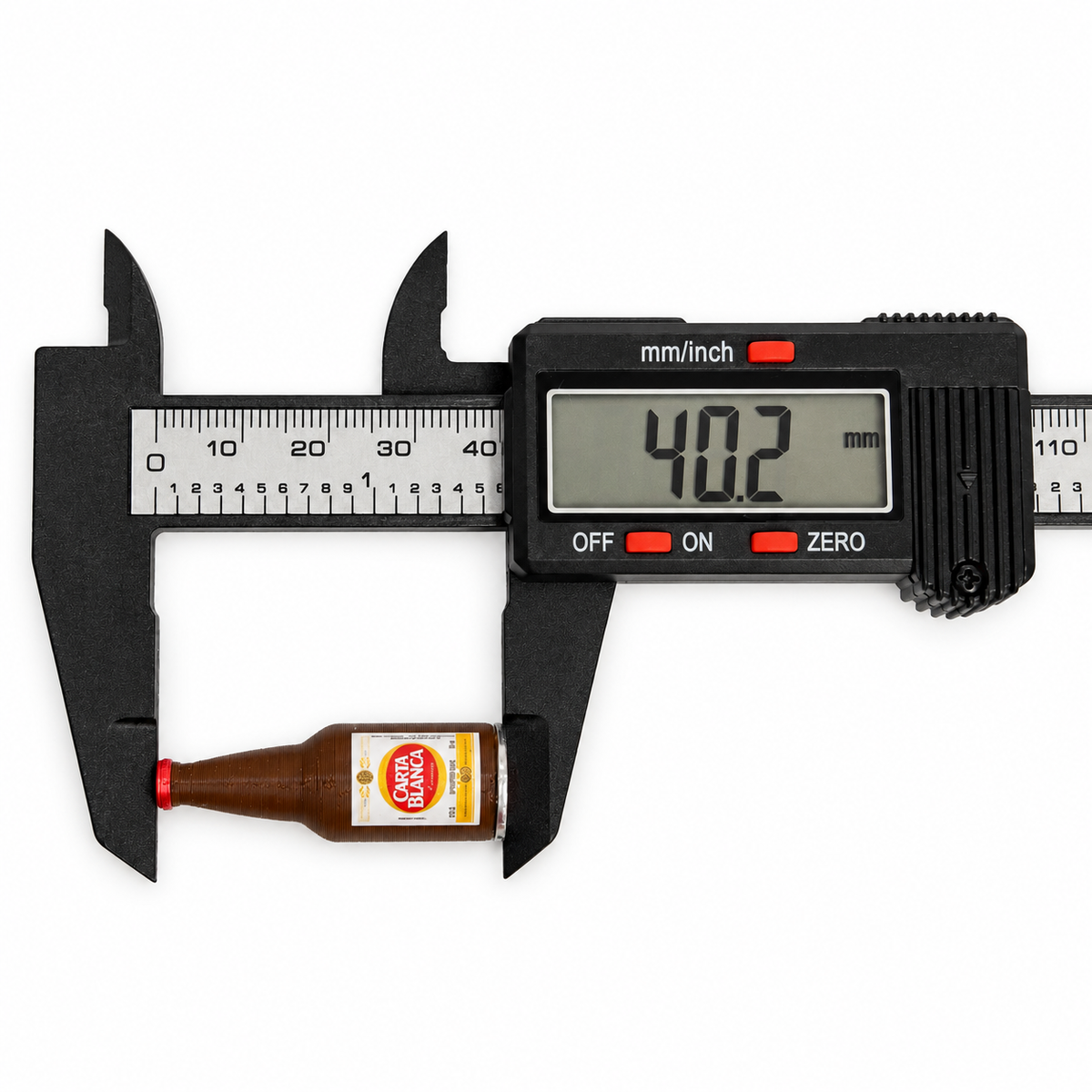 Ficha de Lotería Cerveza Carta Blanca Caguama – Impresión 3D 🍺🤎