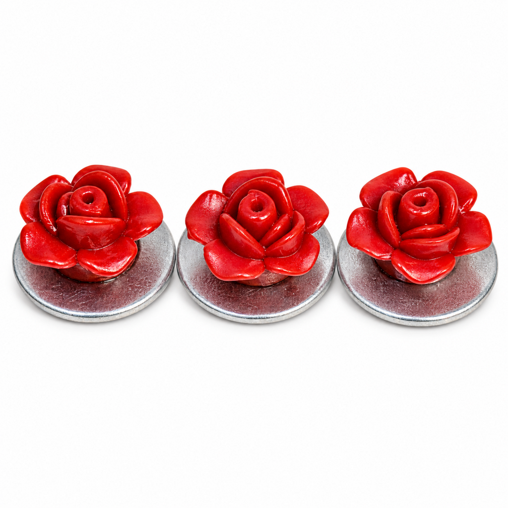 Ficha de Lotería Rosa Roja – Impresión 3D 🌹❤️