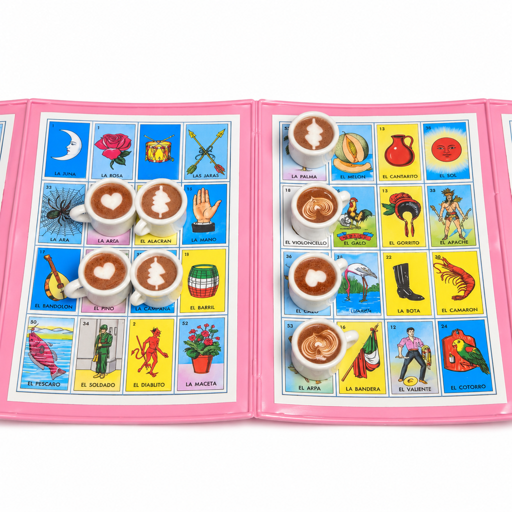 Ficha de Lotería Taza de Café – Impresión 3D ☕🤎