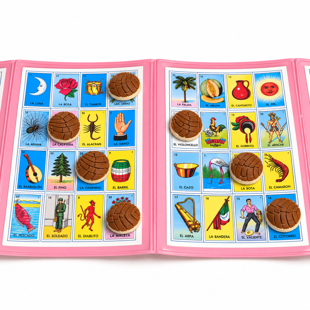 Ficha de Lotería Concha de Chocolate – Impresión 3D 🍫🥐