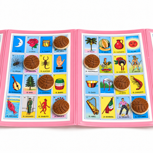 Ficha de Lotería Concha de Chocolate – Impresión 3D 🍫🥐