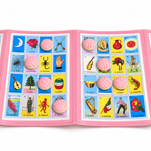 Ficha de Lotería Concha Rosa – Impresión 3D 🩷🥐